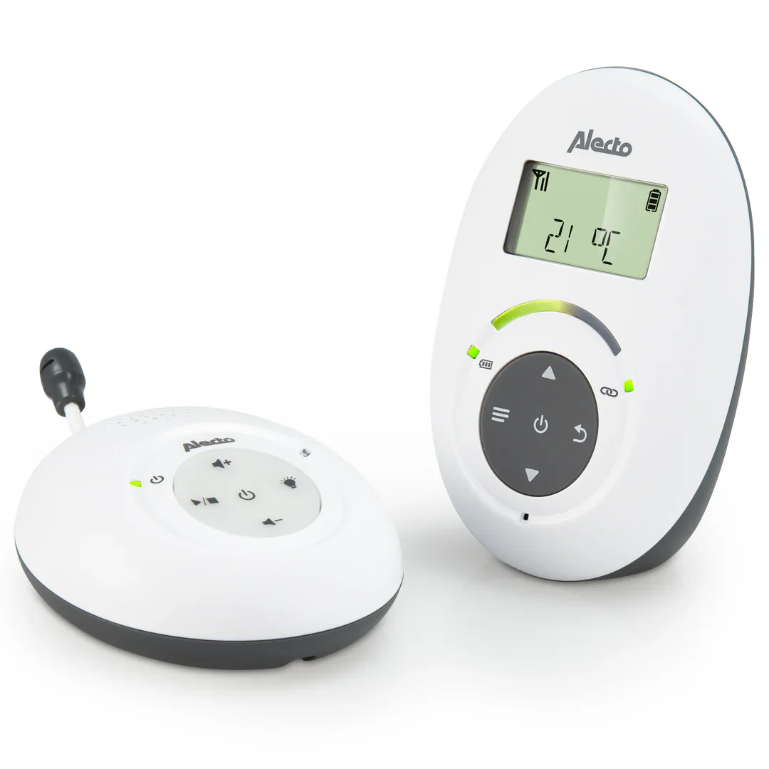 Alecto DBX-125 - Full Eco DECT baby monitor, white/anthracite - Image 4