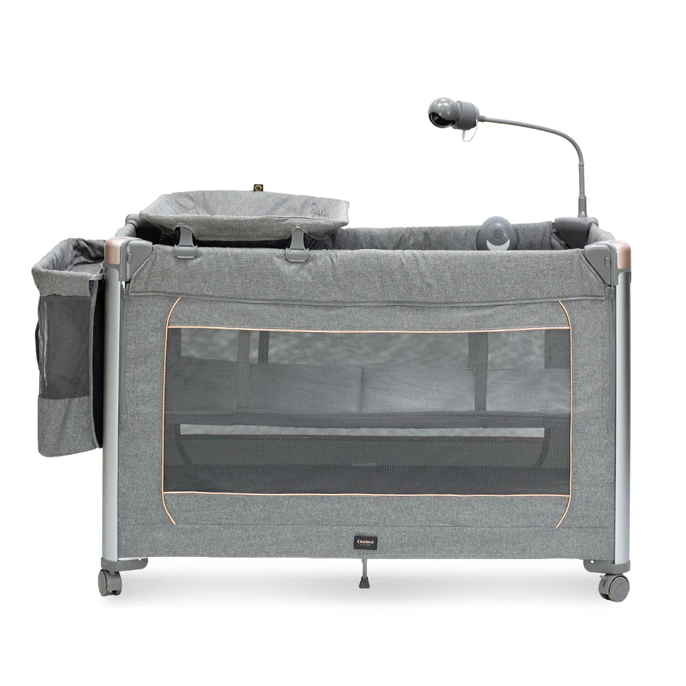 Cuddle Me Lux 2 in 1 Camp Cot with Baby Monitor - Image 3