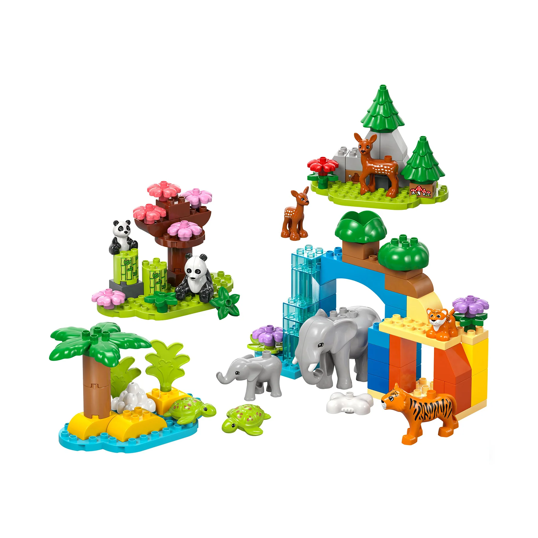 LEGO Duplo 3 in 1 Wild Animal Families - 10446 - Image 9