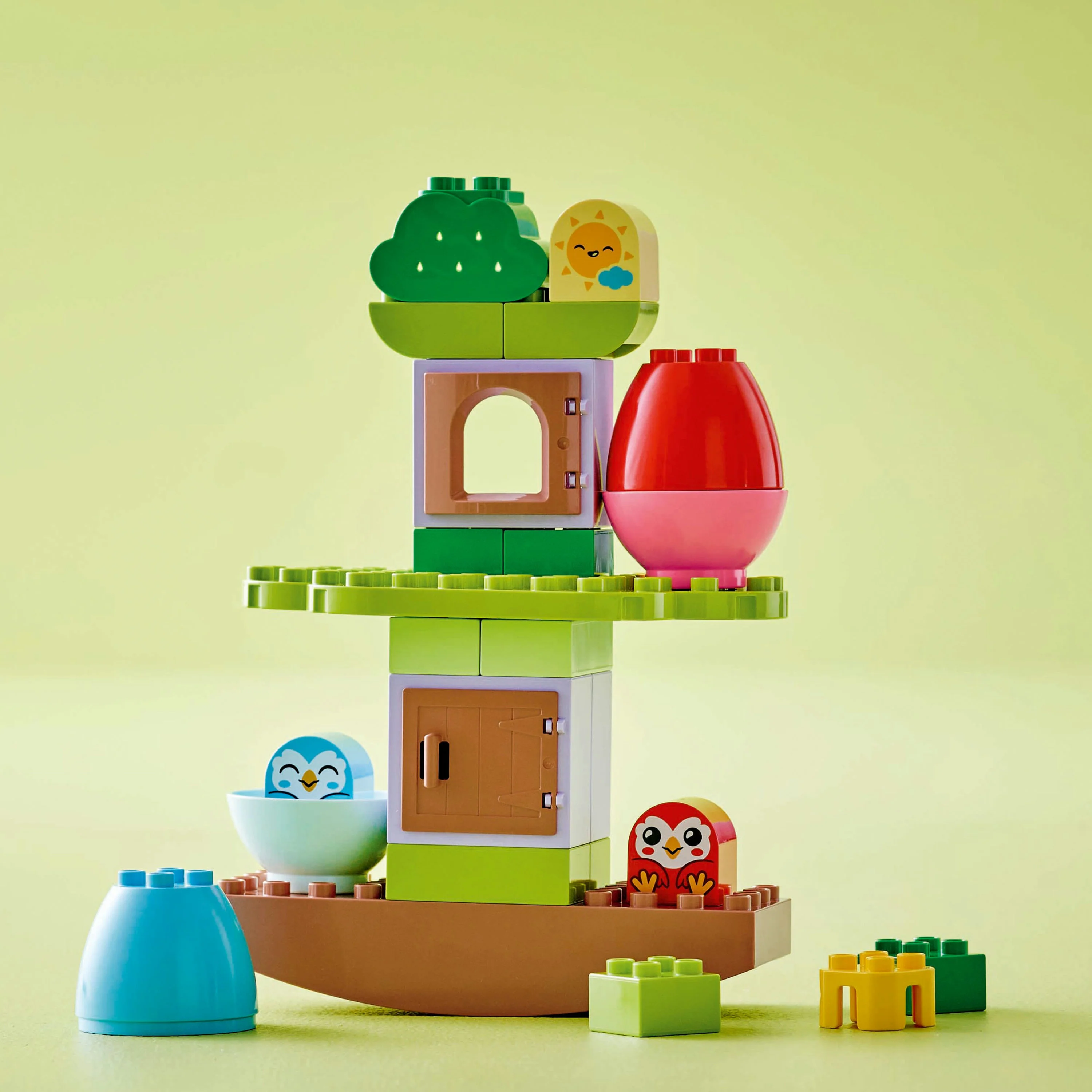LEGO Duplo Train Balancing & Stacking Tree - 10440 - Image 6